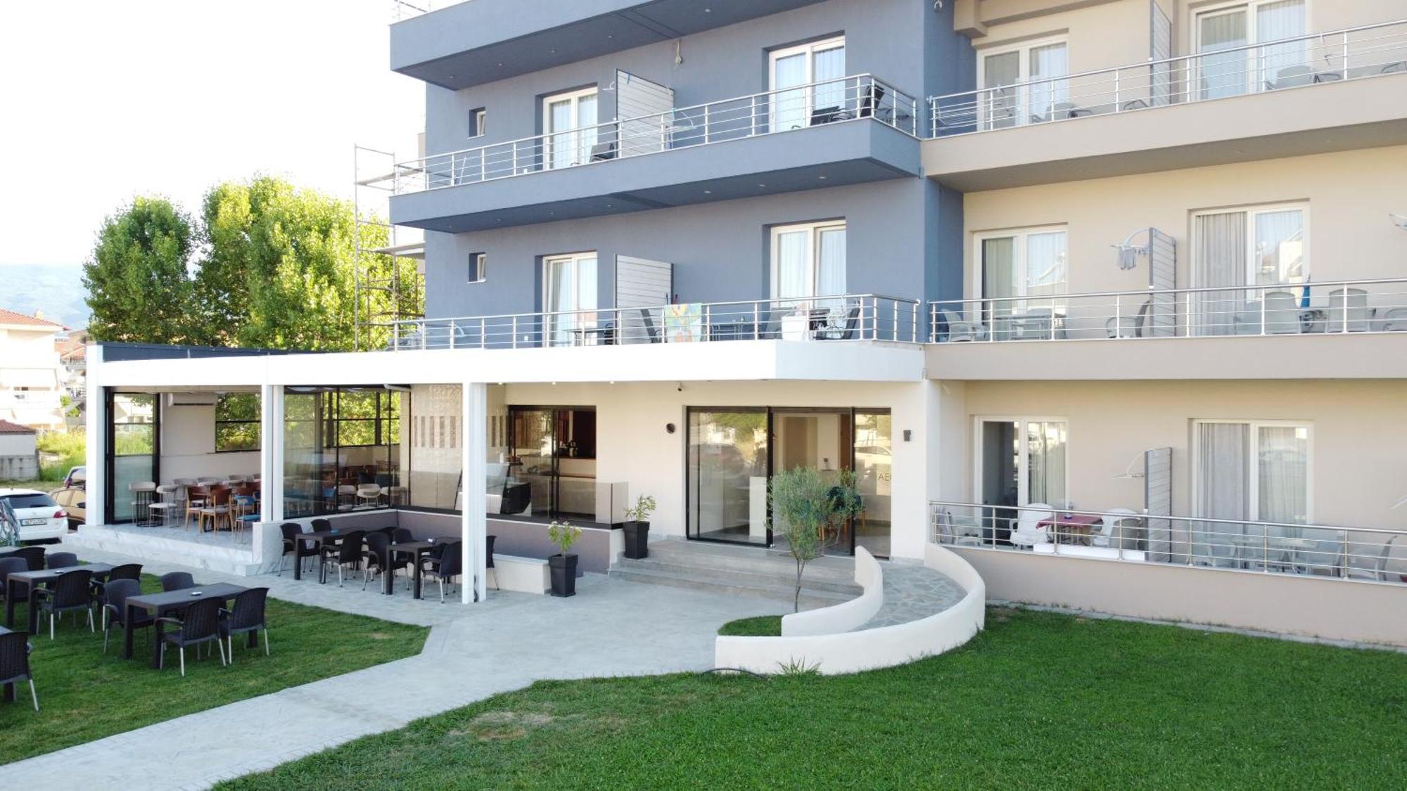 Aegean Blue Apartments & Suites เลปโตการายา ภายนอก รูปภาพ