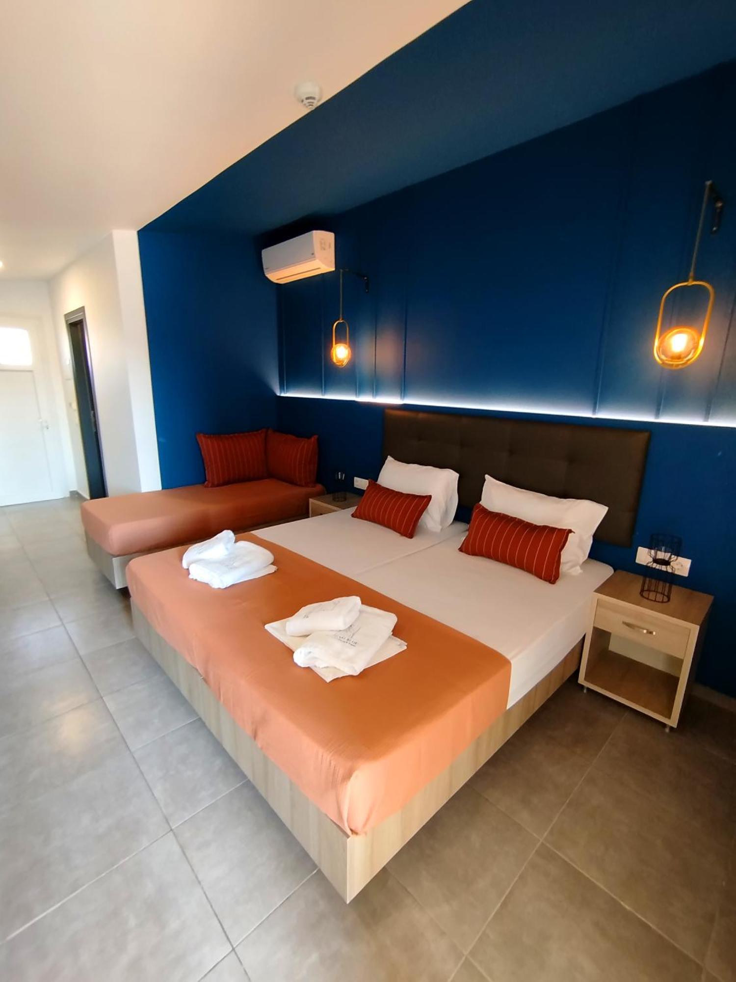 Aegean Blue Apartments & Suites เลปโตการายา ภายนอก รูปภาพ