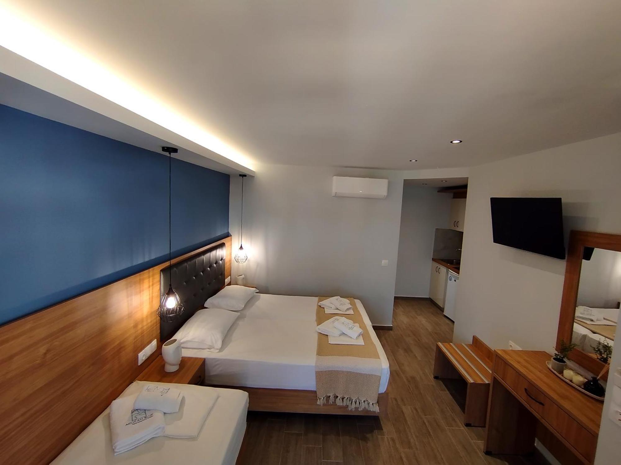 Aegean Blue Apartments & Suites เลปโตการายา ภายนอก รูปภาพ