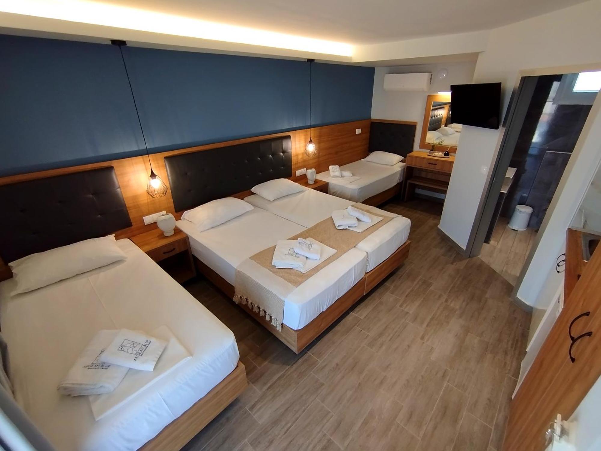 Aegean Blue Apartments & Suites เลปโตการายา ภายนอก รูปภาพ