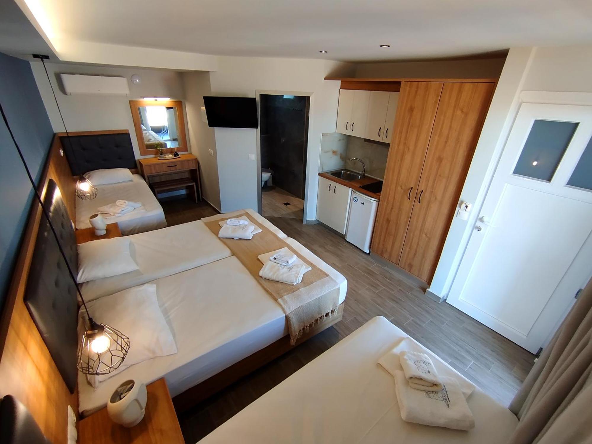 Aegean Blue Apartments & Suites เลปโตการายา ภายนอก รูปภาพ